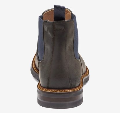 Dark Brown Waxed English Suede