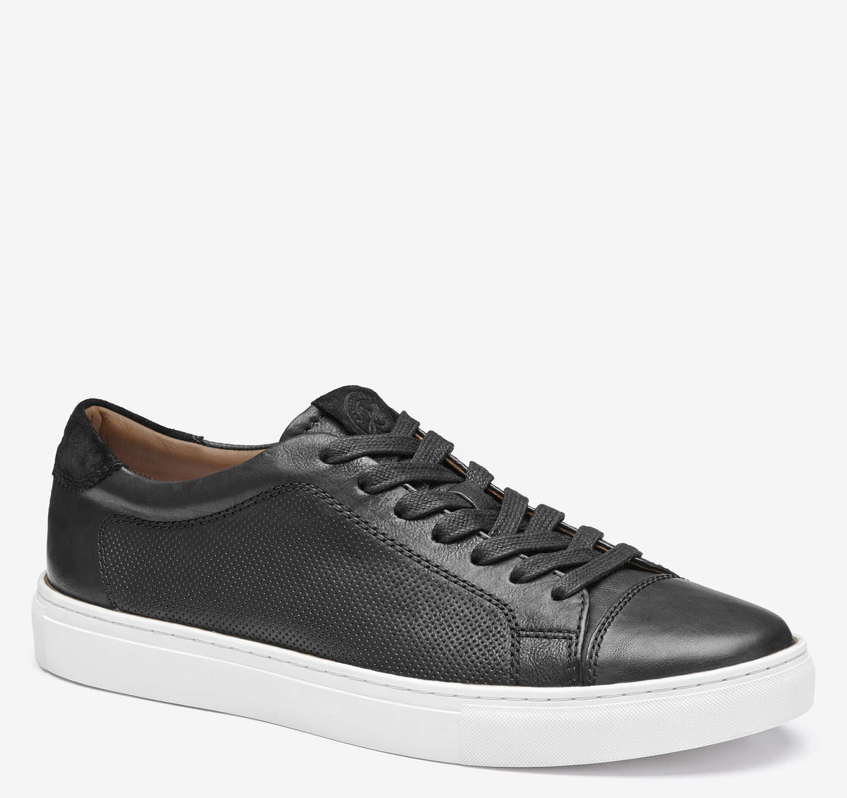 Black Italian Full-Grain Leather
