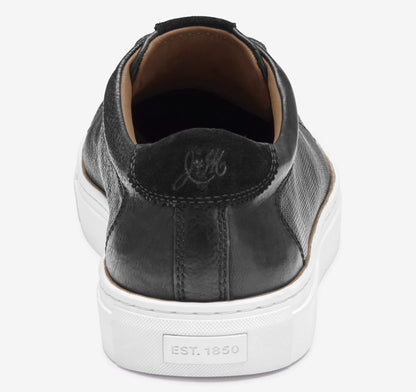 Black Italian Full-Grain Leather