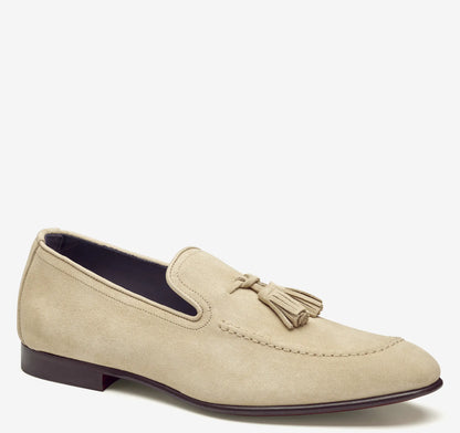 Beige Italian Suede
