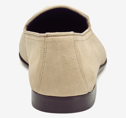 Beige Italian Suede