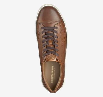 Cognac Hand-Finished Full-Grain Leather