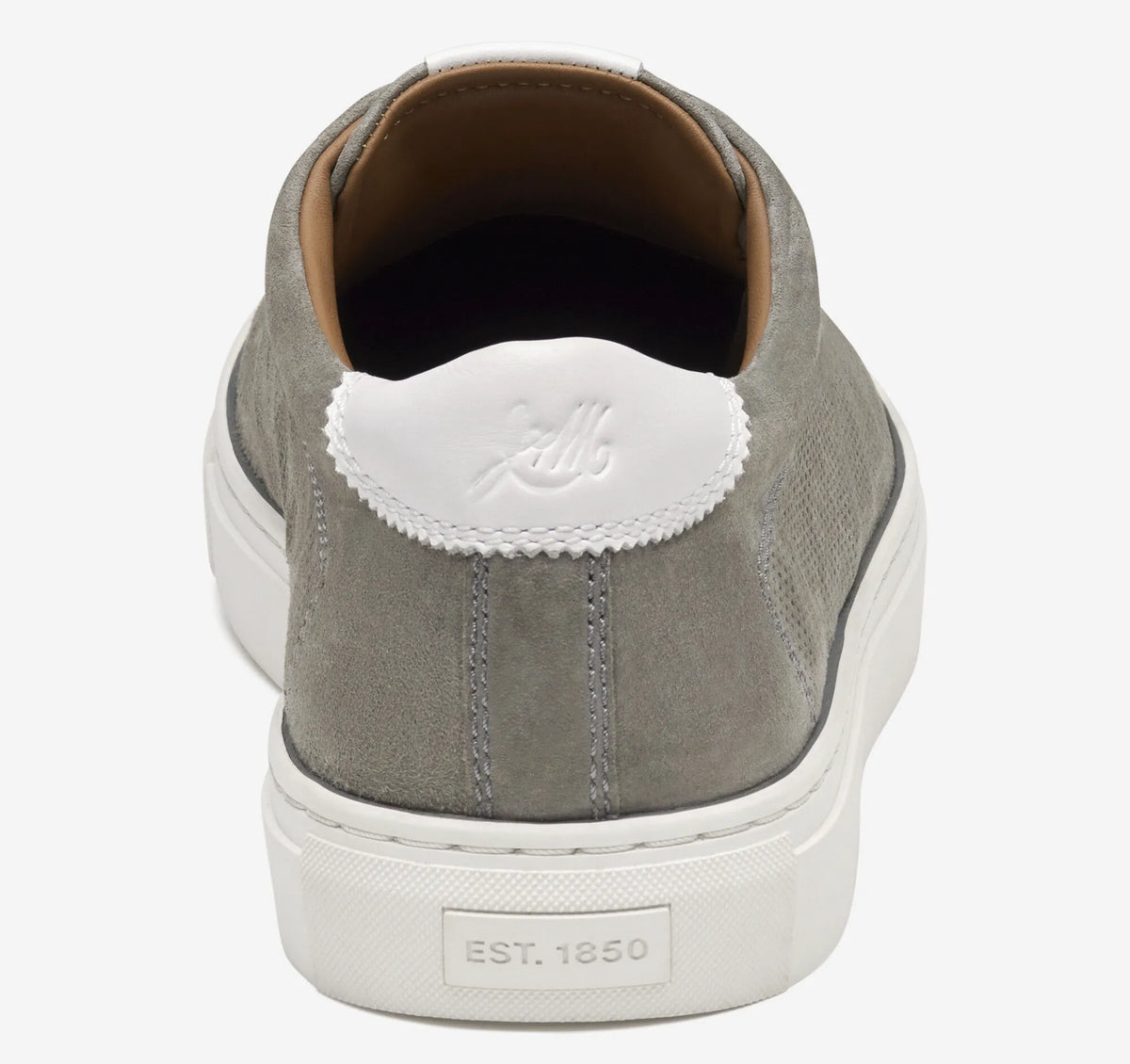 Gray Italian Suede