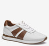White Full-Grain Leather/Tan Full-Grain Leather