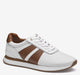 White Full-Grain Leather/Tan Full-Grain Leather