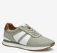 Sage Nubuck/White Croc-Embossed Full-Grain Leather