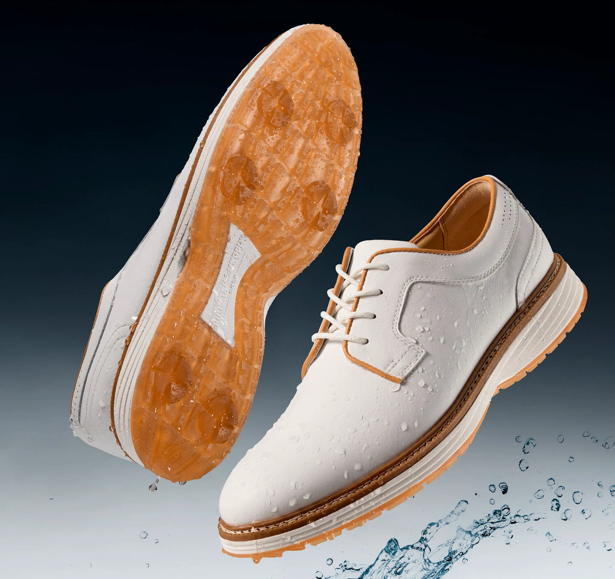 White Waterproof Full Grain