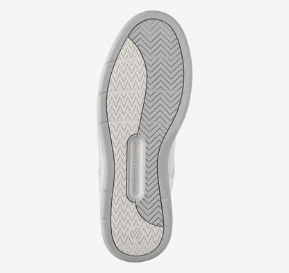 White Suede/Full-Grain Leather