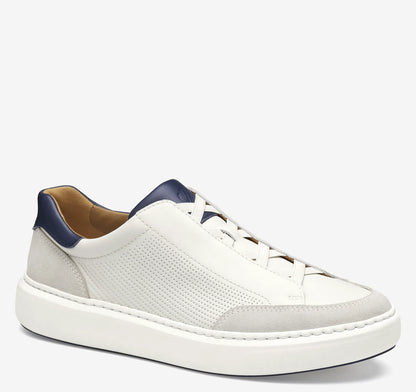 White Full Grain/Suede