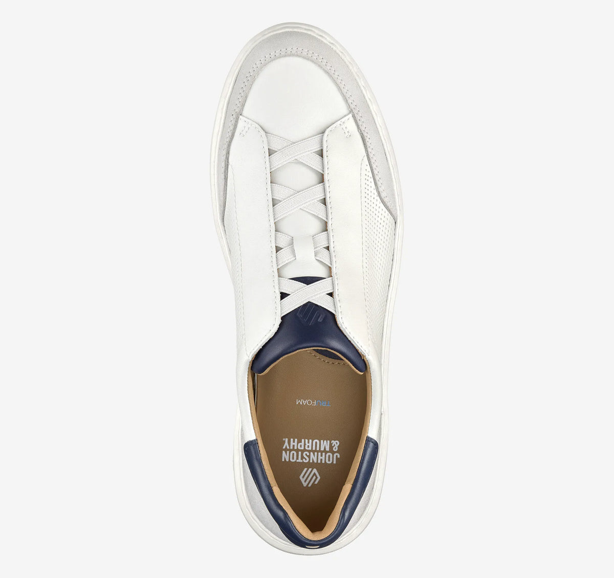 White Full Grain/Suede