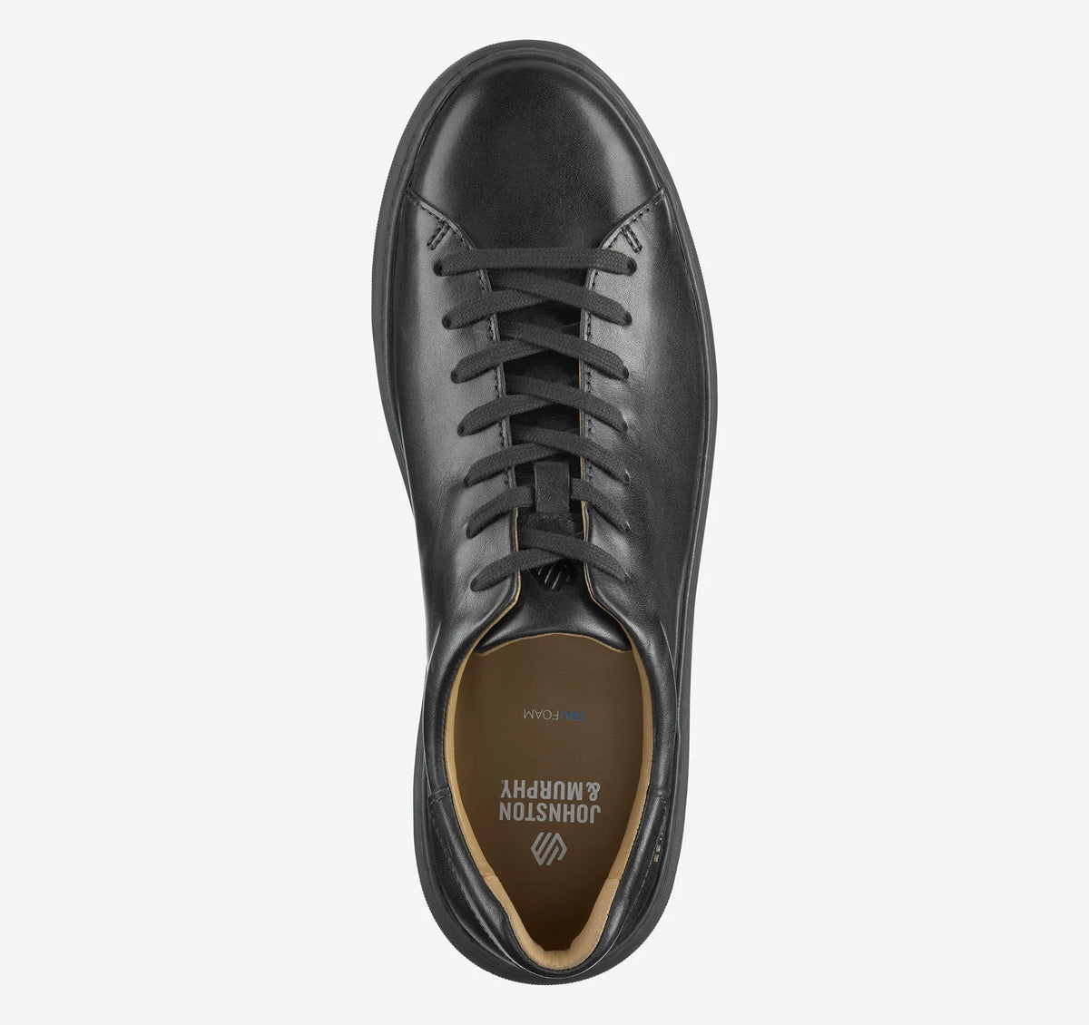 Black Full Grain Leather/Black Sole
