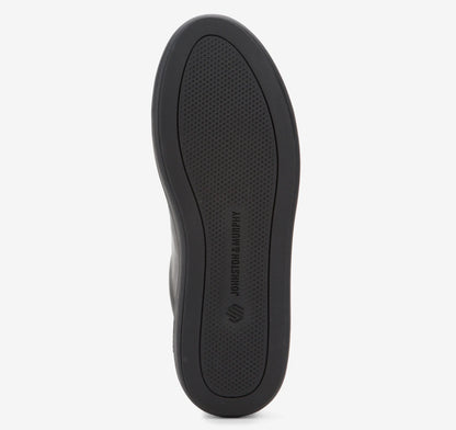 Black Full Grain Leather/Black Sole