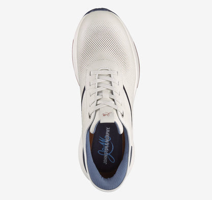 White Full-Grain Leather