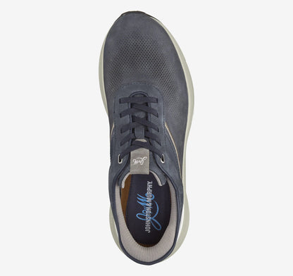 Navy Full-Grain Leather/Nubuck