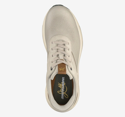 Beige Full-Grain Leather/Nubuck
