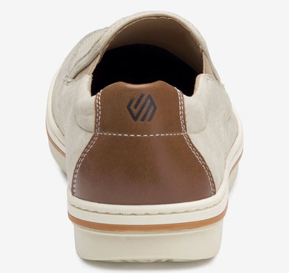 Beige Embossed Nubuck