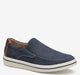 Navy Embossed Nubuck