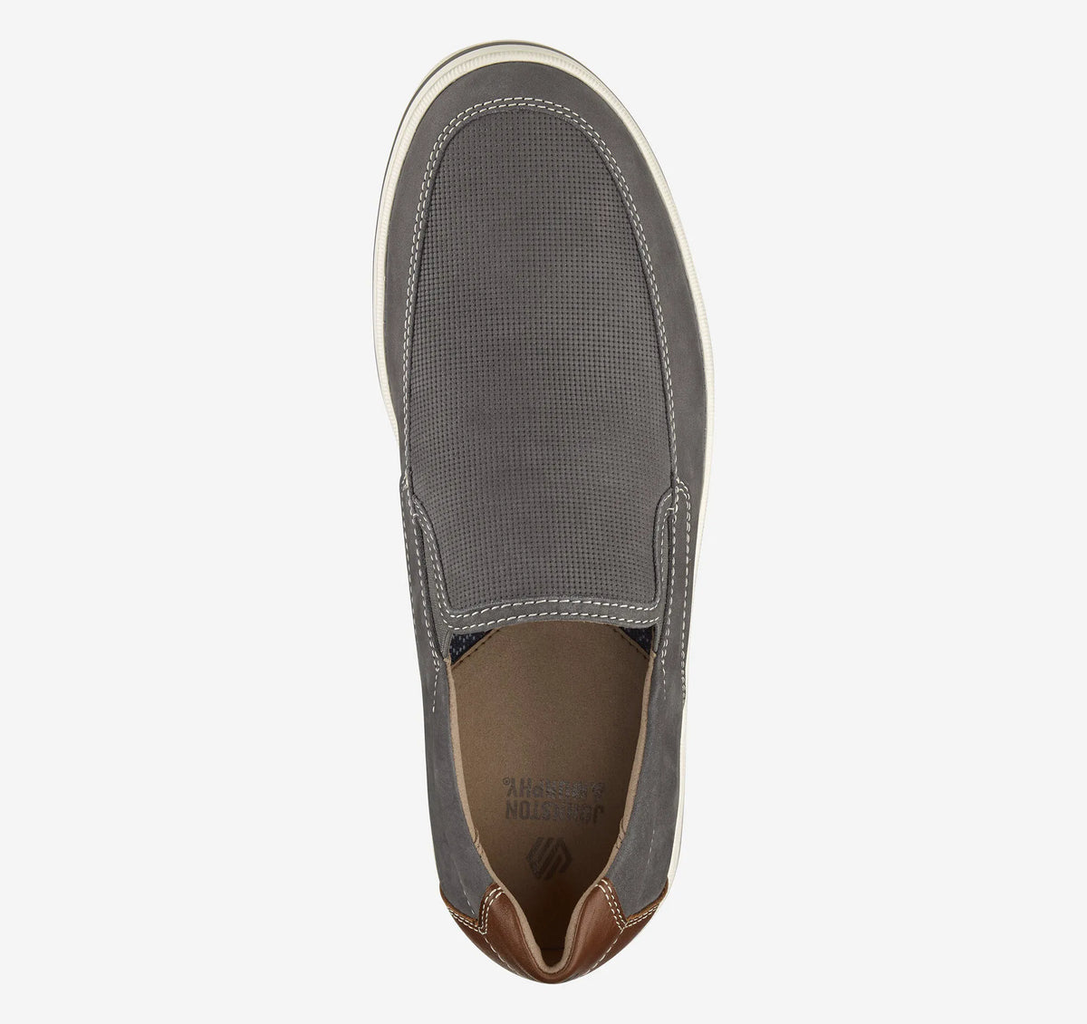 Gray Embossed Nubuck