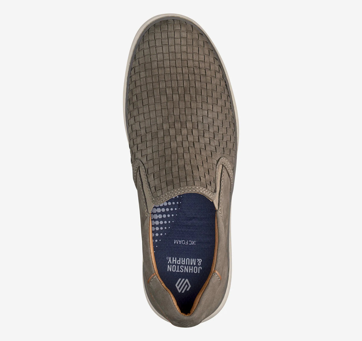 Taupe Woven Tumbled Nubuck