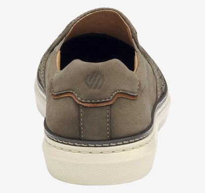 Taupe Woven Tumbled Nubuck