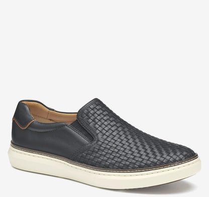 Black Woven Full Grain