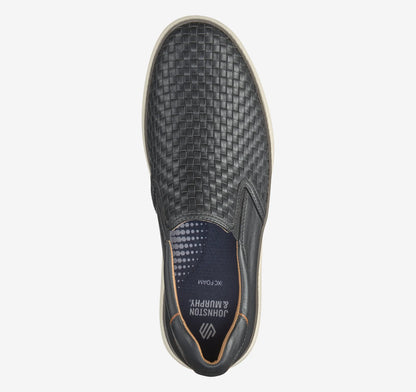 Black Woven Full Grain