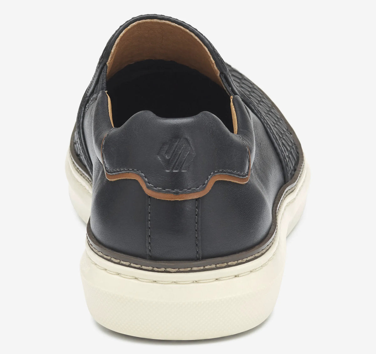 Black Woven Full Grain
