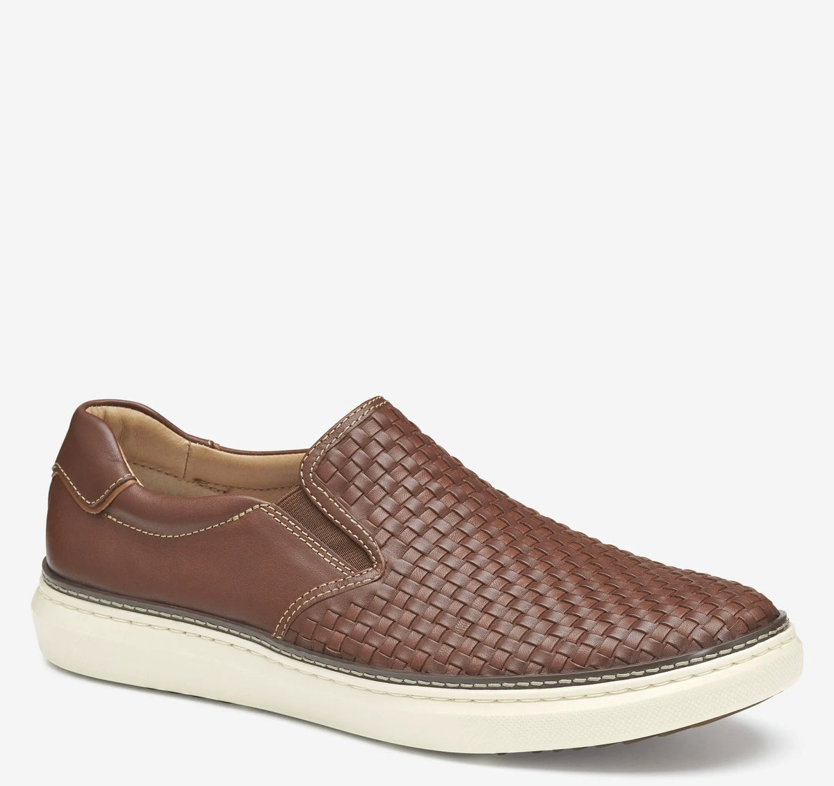 Tan Woven Full Grain