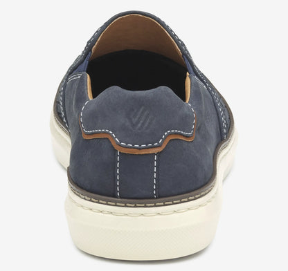 Navy Woven Tumbled Nubuck