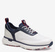 White/Navy Waterproof Full Grain