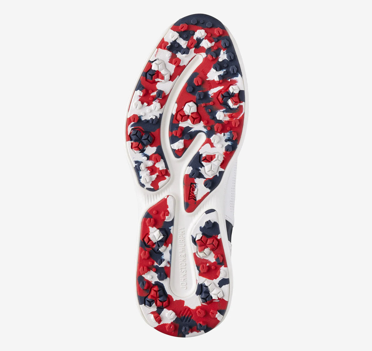 White/Navy Waterproof Full Grain