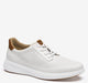 White Full-Grain Leather