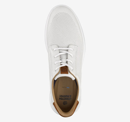 White Full-Grain Leather