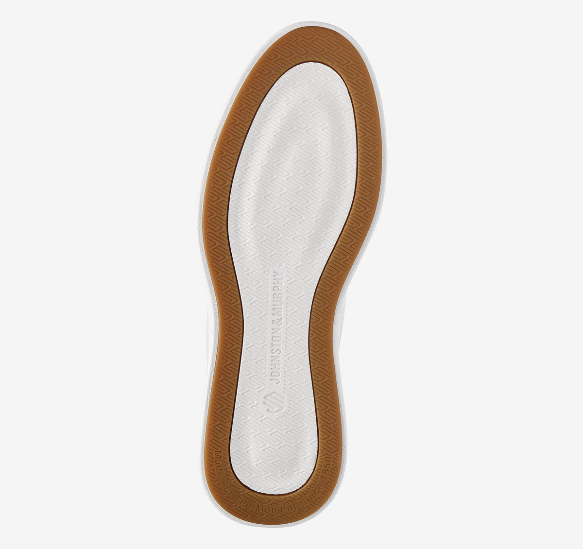 White Full-Grain Leather
