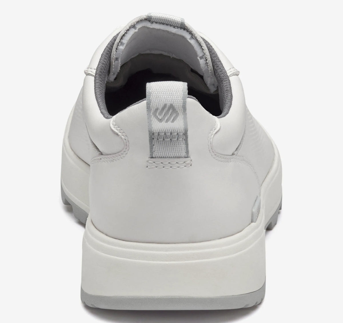 White Waterproof Full-Grain Leather