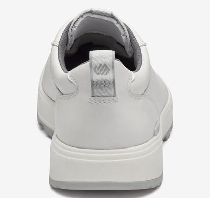 White Waterproof Full-Grain Leather