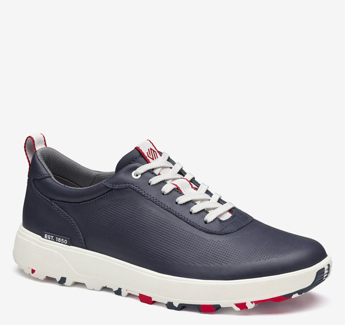 Navy Waterproof Full-Grain Leather