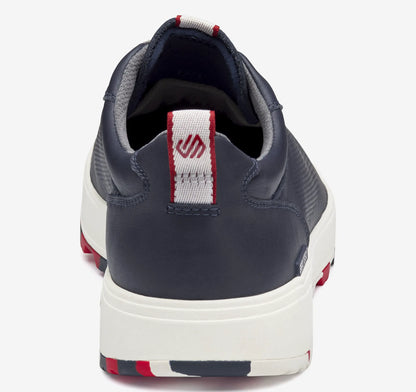 Navy Waterproof Full-Grain Leather