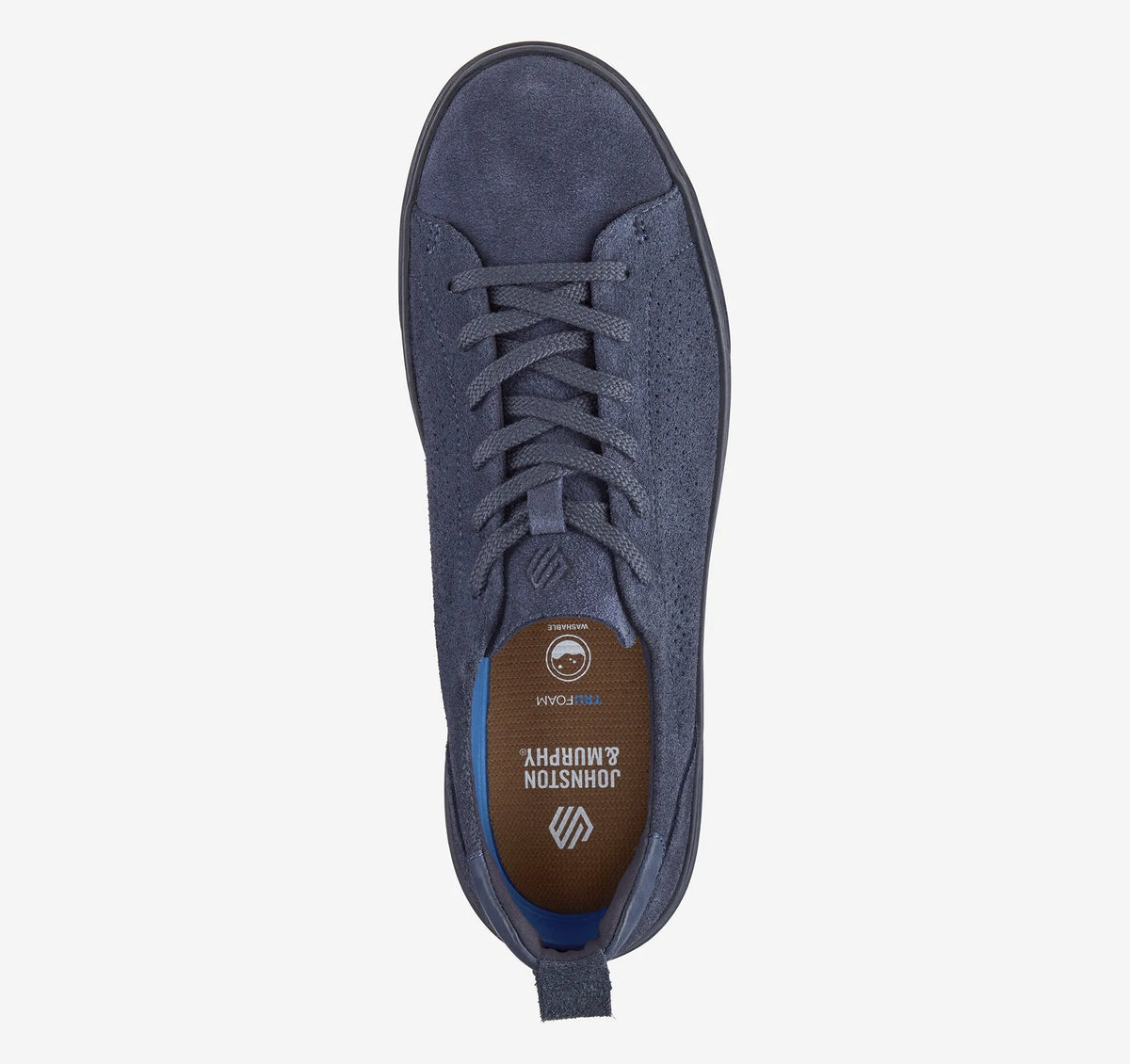 Navy Suede