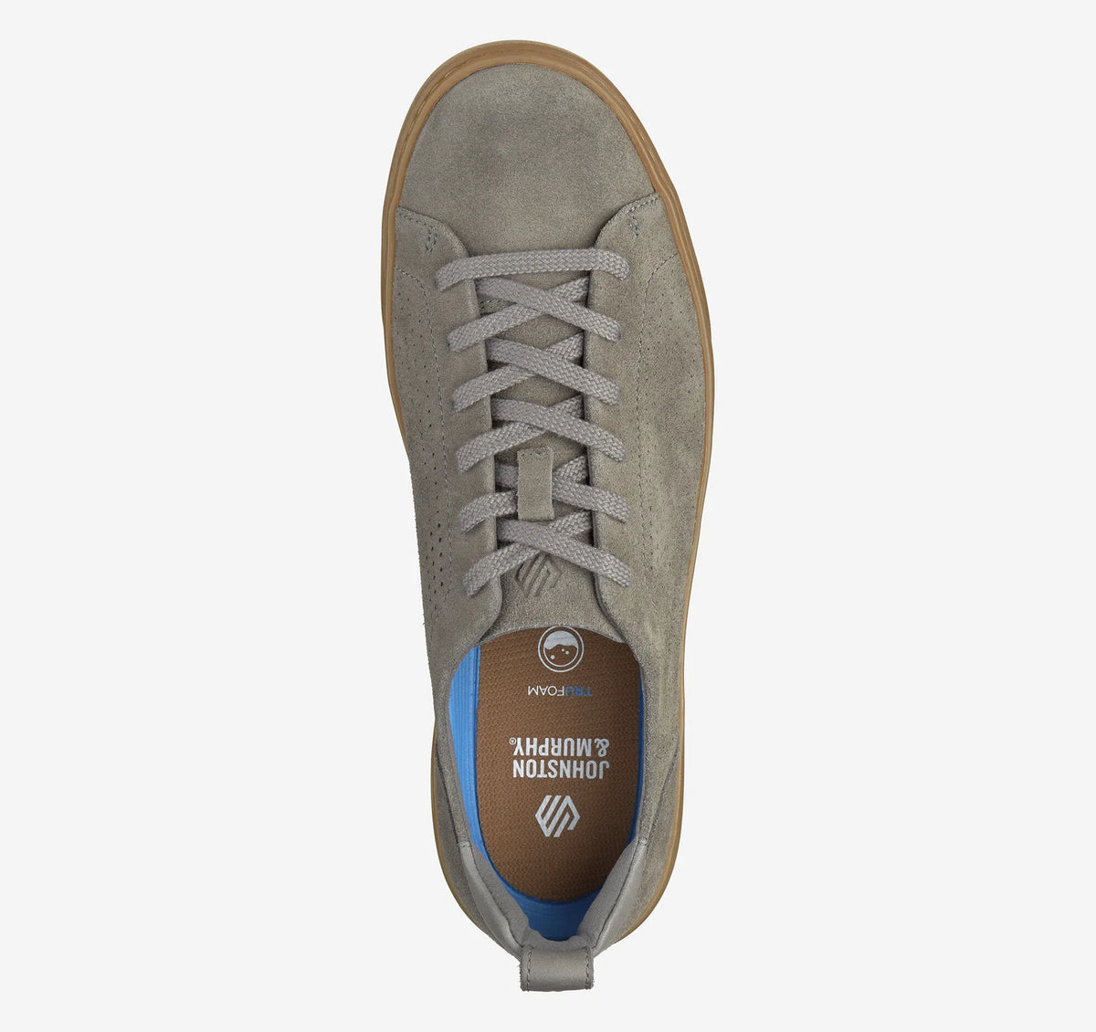 Gray Washable Suede