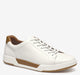 White Full-Grain Leather