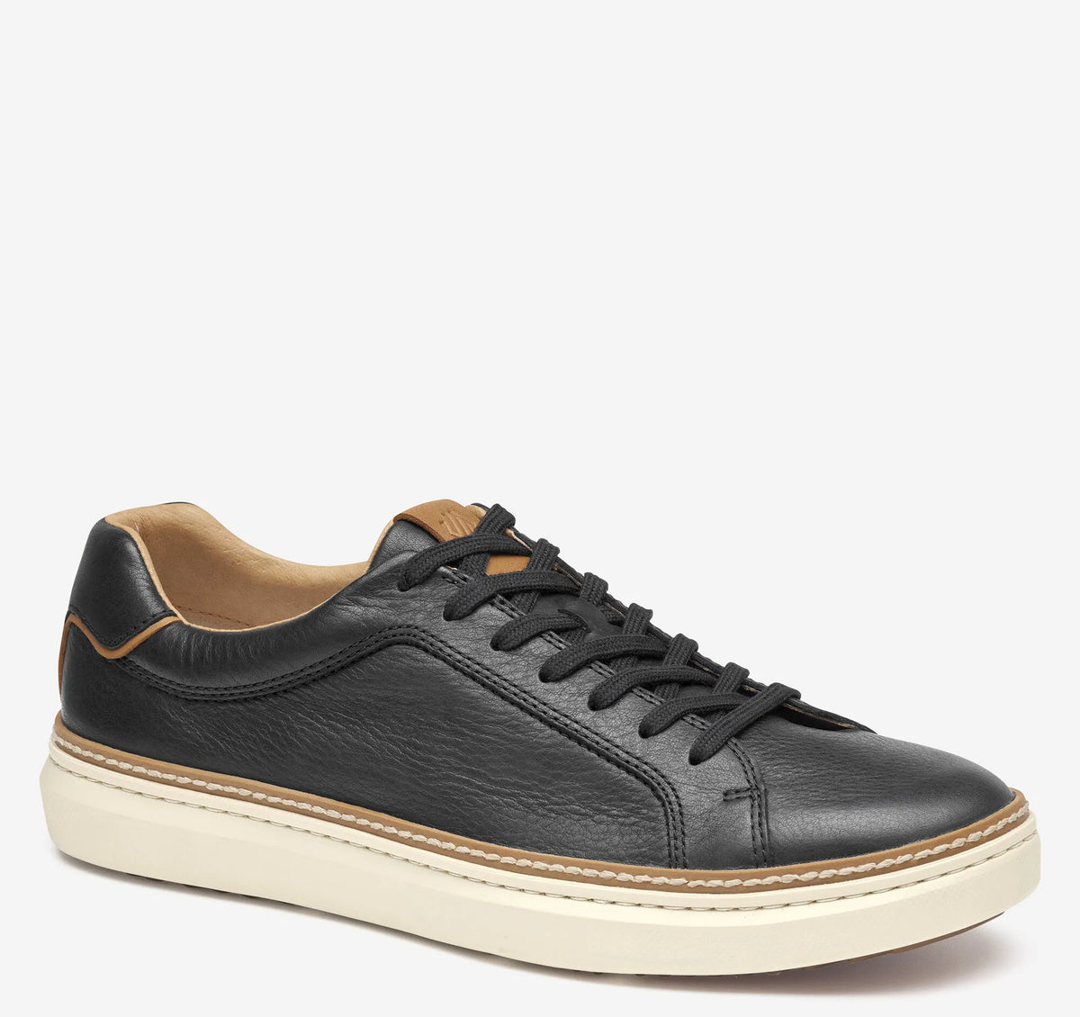 Black Full-Grain Leather