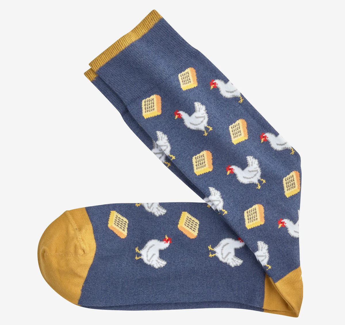 Denim Chicken and Waffles