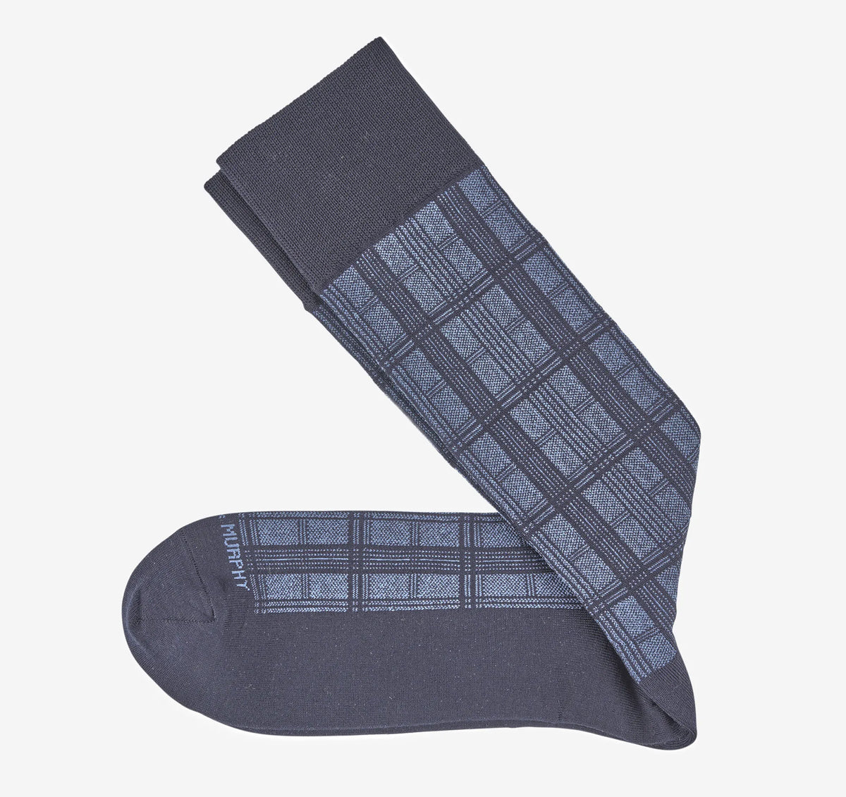 Navy Windowpane
