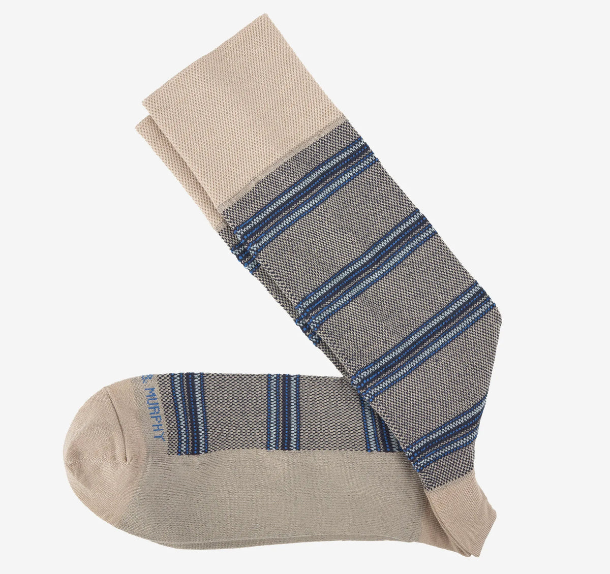 Gray Multi Striped Pindot