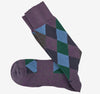 Plum Multi Argyle