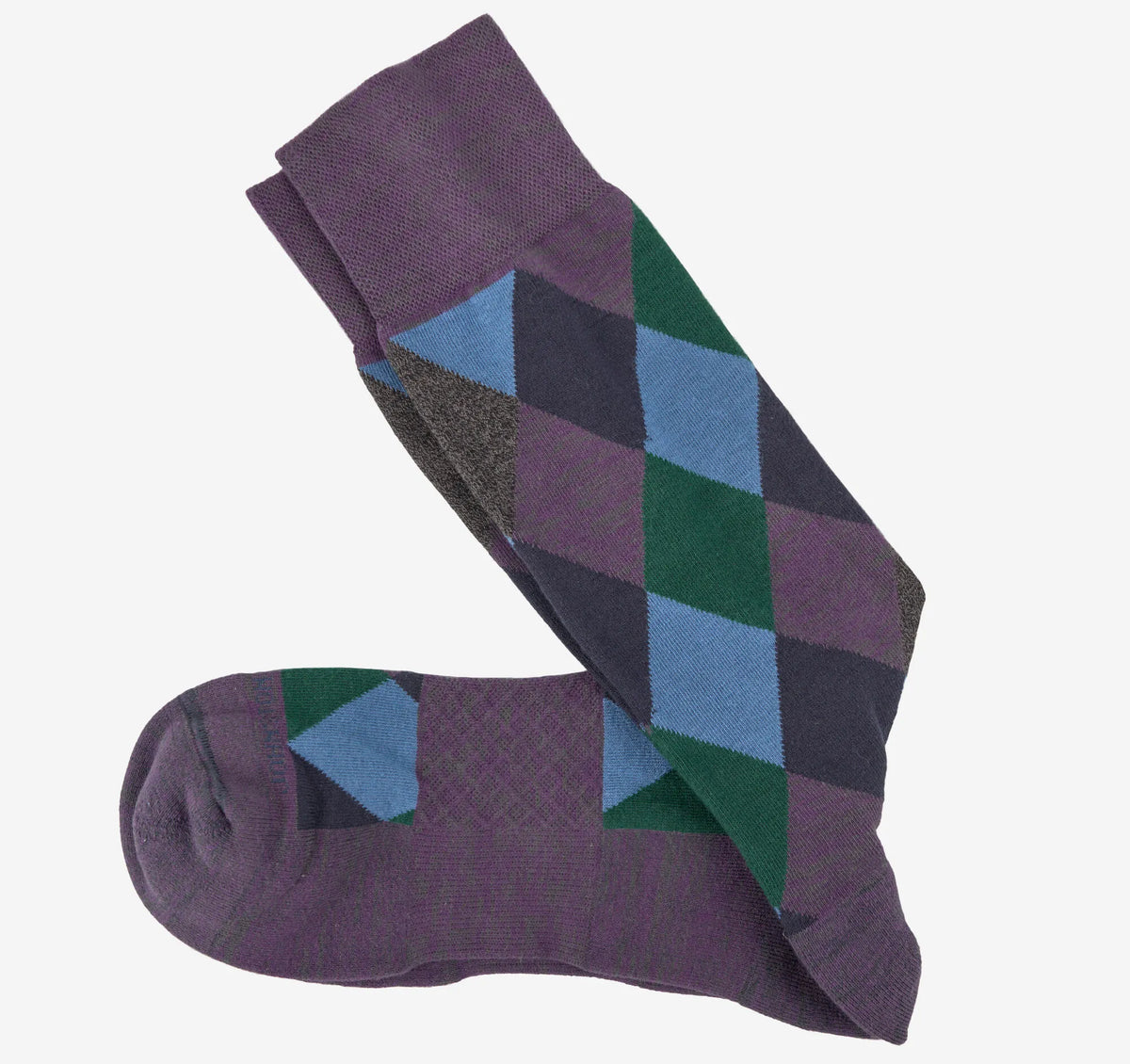 Plum Multi Argyle