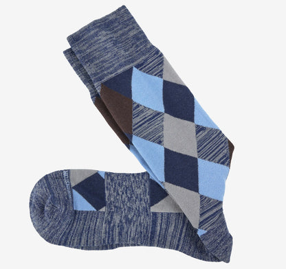 Blue Multi Argyle