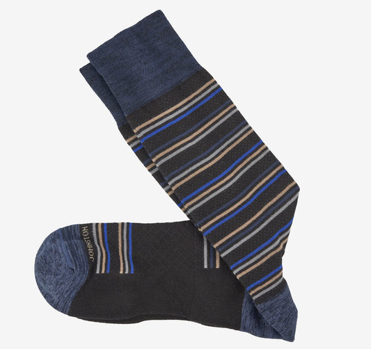 Black Multi Stripe
