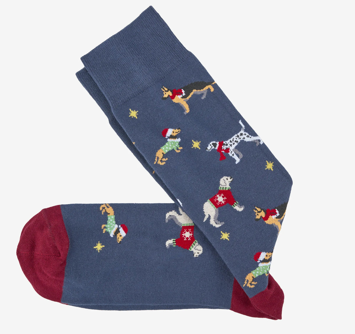 Navy Christmas Dogs